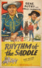rhythm of the saddle 1944R one sheet poster folded